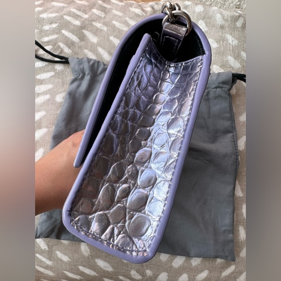 Balenciaga Wallet On Ty Chain *Rare Lilic color, Great Condition* - Picture 7 of 13